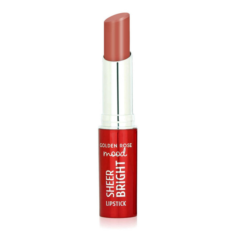 رژ لب براق گلدن رز Golden Rose مدل Sheer Bright