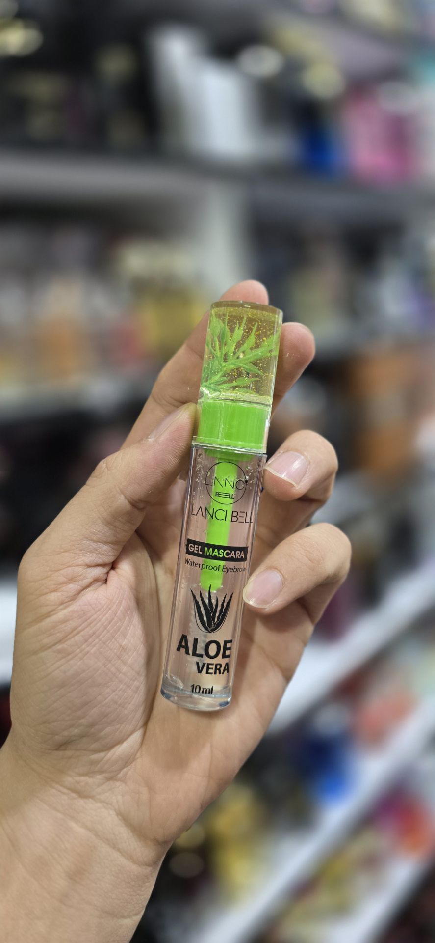 ژل ابرو ضد آب لنسی بل مدل Aloe Vera حجم 14 میلی لیتر