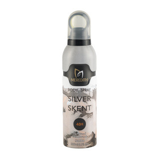 اسپری خوشبو کننده بدن مردانه مردیت مدل Silver Skent حجم 200 میلی لیتر
