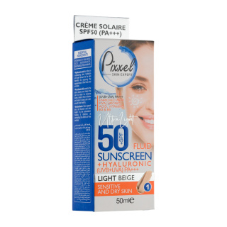 کرم ضد آفتاب رنگی پیکسل با SPF50 مناسب انواع پوست