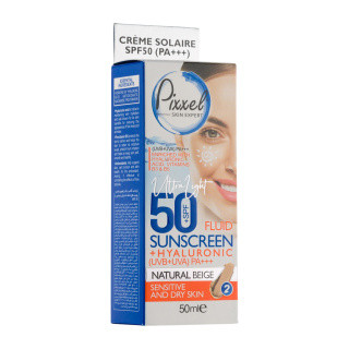 کرم ضد آفتاب رنگی پیکسل با SPF50 مناسب انواع پوست
