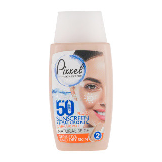کرم ضد آفتاب رنگی پیکسل با SPF50 مناسب انواع پوست