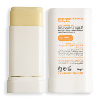 ضد آفتاب استیکی سان سیف مدل Solar Shield با SPF 50 مناسب پوست های خشک